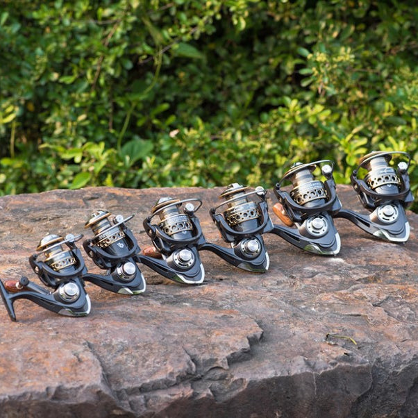 Fishing Line Wheel Spinning