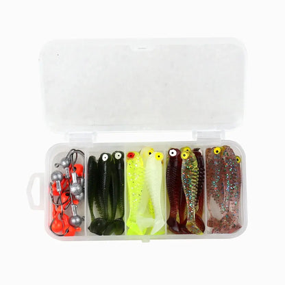 40pcs/ Jigs+Hooks